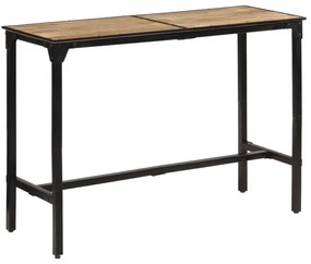 Mesa de bar 150x55x107 cm madeira de mangueira áspera maciça