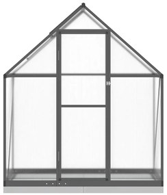 Estufa com estrutura de base 169x58x202 cm alumínio antracite