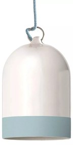 Campana Mini XS abajur em cerâmica bicolor, coleção Materia