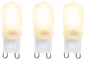 Conjunto de 3 Lâmpadas LED G9 CUTE PC 2W 200lm 2700K