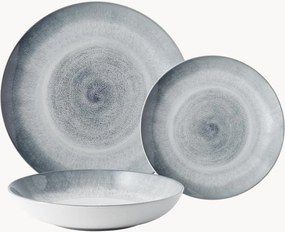 Conjunto de pratos variados Vulcano, 4 pessoas, conjunto de 12