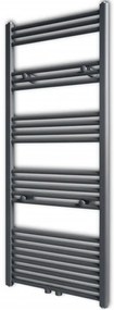 Aquecedor toalhas casa de banho liso 600 x 1424 mm cinza