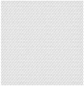 Cerca de arame p/ jardim aço inoxidável 100x85 cm 20x10x2 mm