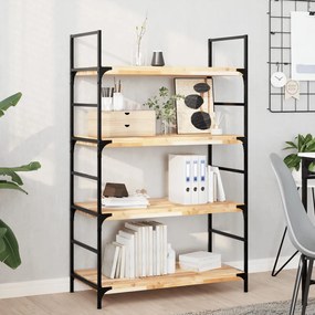 vidaXL Prateleira flutuante 100x40x4 cm acácia maciça não tratada