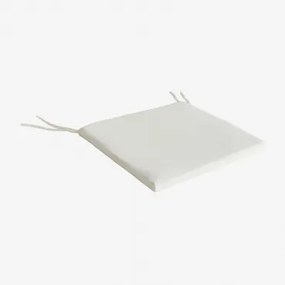 Almofada Para Banco Alto Em Poliéster Elton Gardénia Branco - Sklum