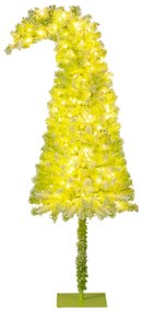 Arvore de Natal Fantasiosa de 180 cm Topo Flexível Artificial com Luzes (DECORAÇÃO NÃO INCLUIDA) para Festas e 290 Pontas de Galhos Verdes
