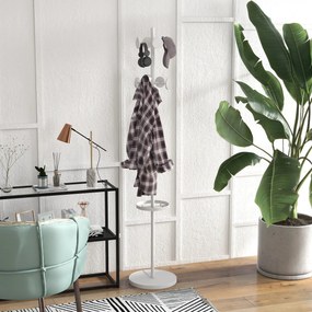 Cabide de Pé Ålesund com Suporte para Guarda-Chuvas – Ø34x177 cm – Bra