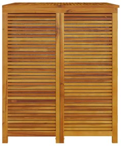 Caixa de arrumação para jardim 70x87x104 cm acácia maciça