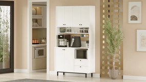 Mobiliário "RE7-W" - Design Moderno - Branco