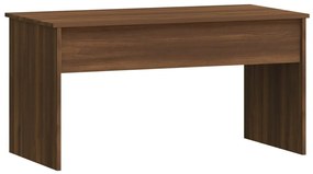 Mesa centro 102x50,5x52,5 madeira processada carvalho castanho