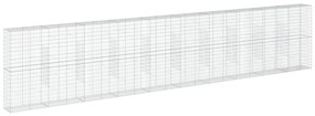 Cesto gabião com cobertura 1000x50x200 cm ferro galvanizado