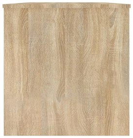 Mesa de centro 102x50x52,5cm madeira processada carvalho sonoma