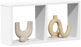 Armário parede 60x16x30 cm derivados de madeira branco