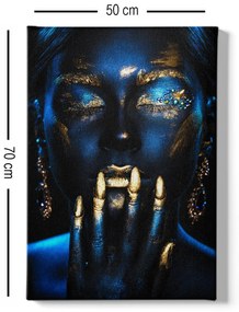 Pintura Decorativa em Tela 1116682889 – Multicolor – 50 x 70 cm