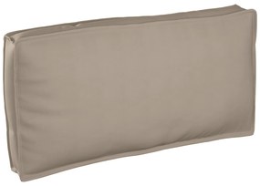 vidaXL Almofada de palete para assento / encosto Cinzento-acastanhado