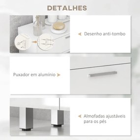 Armário Damise de Casa de Banho - Branco - Design Moderno