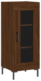 Vitrine Brenna de 180 cm - Castanho - Design Nórdico