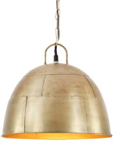 vidaXL Candeeiro teto vintage indust. redondo 25 W 31 cm E27 bronze