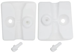 Pesos para tenda 4 pcs PE branco