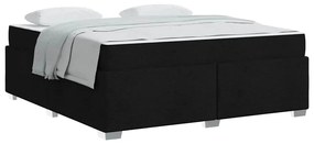 Estrutura da Cama Outros Preto 180 x 200 cm tecido