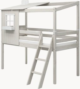 Cama para crianças semielevada em madeira Classic 1/2