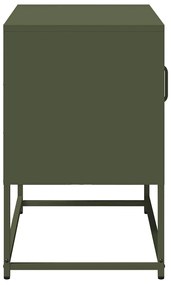 Móvel de TV 68x39x60,5 cm aço verde azeitona