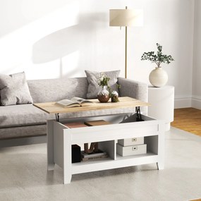 Mesa de Centro com Bancada Elevável Mesa de Centro com 2 Compartimento