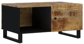 Mesa de centro 80x50x40 madeira mangueira maciça/deriv. madeira