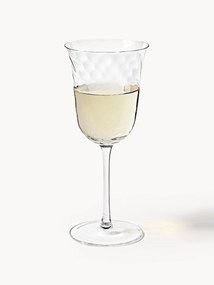 Copos de vinho artesanais Swirl, conjunto de 4