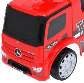 Andador camião Mercedes Benz vermelho
