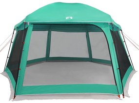 Tenda para piscina com mosca amovível e paredes de rede