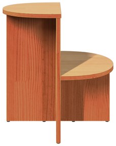 Mesa Lateral Castanho-mel 50 x 40 x 50 cm