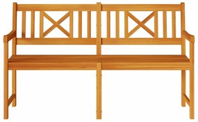 Banco de Jardim 150x56x90 cm Madeira Sólida Acácia