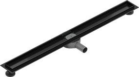 Mexen Flat 360° corpo para ralo linear rotativo 80 cm, preto - 1740080