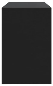 Secretária 101x50x76,5 cm aglomerado preto