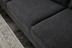 Sofá de 2 Lugares Berlin – Antracite – 180 cm