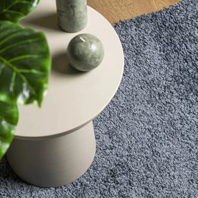 Tapete shaggy de pelo alto PAMPLONA 200x280 cm azul