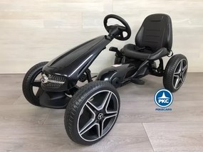 KART A PEDAIS Crianças MERCEDES Preto