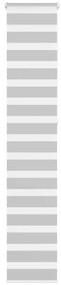 Cortina de zebra 40x230 cm largura do tecido 35,9 cm poliéster