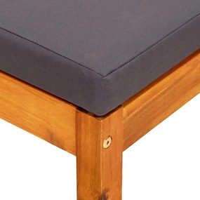 Apoios de pés para jardim 2 pcs madeira de acácia maciça