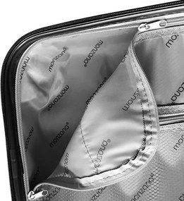 Mala rígida 75 x 49 x 29 cm com rodas giratórias 360°policarbonato, 98L design borboleta
