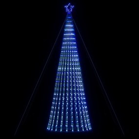 vidaXL LED Árvore de Natal 1028 LEDs Azul 403 cm