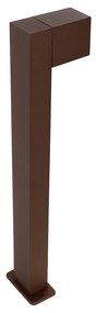 Candeeiro industrial de pé para exterior castanho ferrugem 65 cm IP44 - Baleno Country / Rústico,Moderno