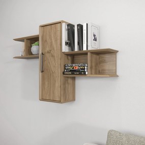 Prateleira de Parede Olida – Nogueira – 118,6 x 35 x 51,8 cm
