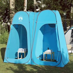 vidaXL Tenda de privacidade pop-up impermeável azul