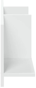 Móvel de parede 100x16,5x30 cm derivados de madeira branco