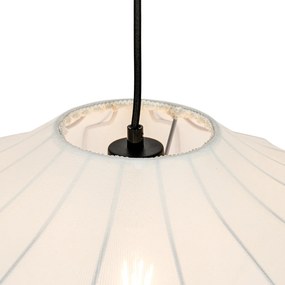 Candeeiro Pendente Japandi Branco 50cm - Plu Design