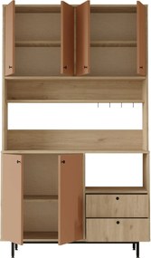 Mobiliário "RE7-SK" - Design Moderno - Oak
Tile Red