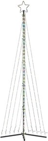 LED Árvore de Natal 495 LEDs Coloridos 300,5 cm