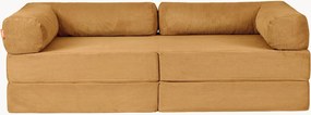 Sofá modular em bombazina Family Funzy (2 lugares)